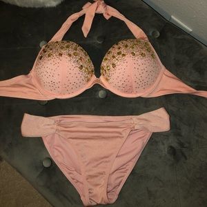 Victoria Secrets runway bathing suit